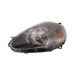 Faro Anteriore Sinistro FIAT Grande Punto Parab. Nera C/Motore