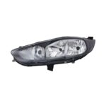 Faro Anteriore Sinistro Ford Fiesta 2013-2016 - Con Motore Parabola Nera