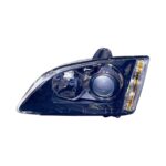 Faro Anteriore Sinistro Ford Focus 2005-2006 - Con Regolazione Afs Con Lenticolare Parabola Nera