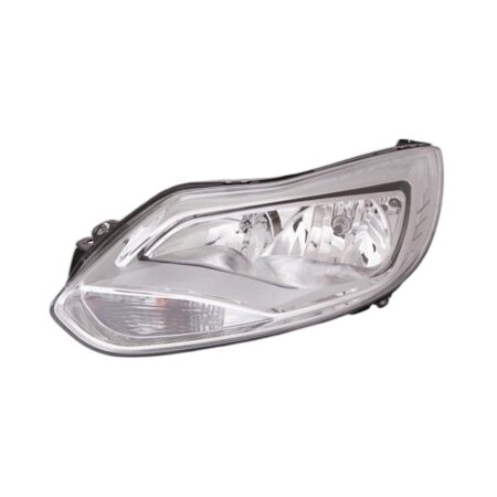 Faro Anteriore Sinistro Ford Focus 2011-2013 - Parabola Cromata – Parabola Cromata Con Motore