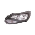 Faro Anteriore Sinistro Ford Focus 2011-2013 - Parabola Nera Con Motore