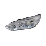 Faro Anteriore Sinistro Ford Focus 2014-2017 - (H7-H1) Parabola Cromata Con Motore