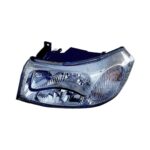 Faro Anteriore Sinistro Ford Transit 2000-2005 - Parabola Cromata