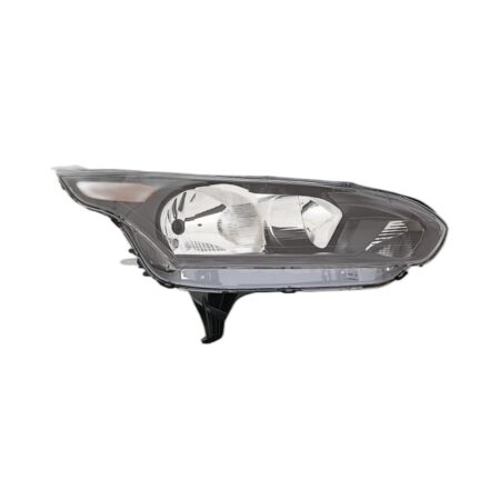 Faro Anteriore Sinistro Ford Transit Connect Tourneo 2014-2017 - (Indicatore Di Direzionale Arancio) Con Motore Parabola Nera