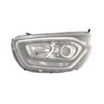 Faro Anteriore Sinistro Ford Transit Custom - Tourneo Custom 2018+ - H1-H7 Con Luce Diurna A Led Con Motore