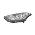 Faro Anteriore Sinistro Hyundai I-30 2015-2016 - Parabola Cromata Con Luce Diurna Con Motore (H7-H7-H7)