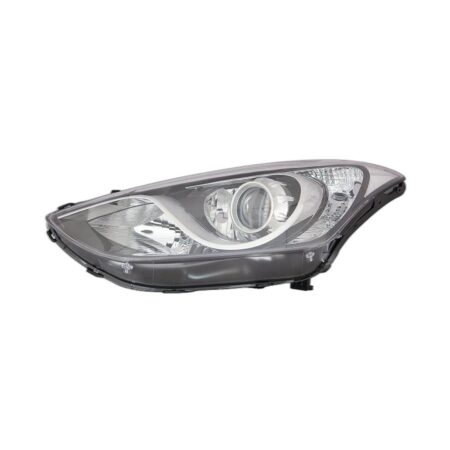 Faro Anteriore Sinistro Hyundai I-30 2015-2016 - Parabola Cromata – Con Luce Diurna Con Motore (H7-H7-H7)