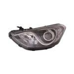 Scheinwerfer Links Hyundai I-30 2015-2016 - Verchromter Reflektor – M. Motor (H7-H7), Originalnummer 92101A6080