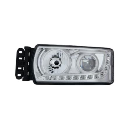 Faro Anteriore Sinistro Iveco Stralis 2013-2018 - Con Luce Diurna A Led Regolazione Manuale