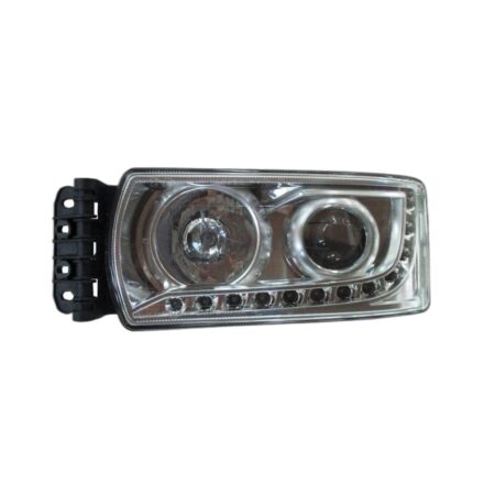 Faro Anteriore Sinistro Iveco Stralis 2013-2018 - Con Luce Diurna A Led Regolazione Manuale Con Centralina