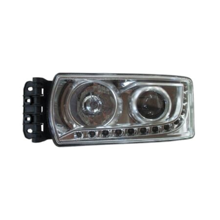 Faro Anteriore Sinistro Iveco Stralis 2013-2018 - Xenon Con Luce Diurna A Led Regolazione Manuale