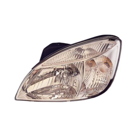 Faro Anteriore Sinistro KIA Rio 2005-2010 - Parabola Cromata Con Motore