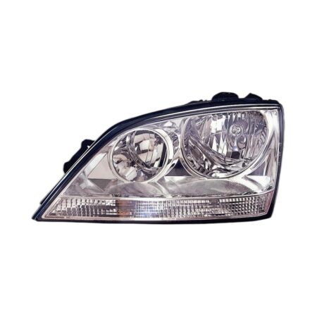 Faro Anteriore Sinistro KIA Sorento 2002-2005 - Parabola Cromata