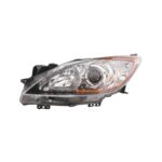 Faro Anteriore Sinistro Mazda 3 2009-2012 - Parabola Nera