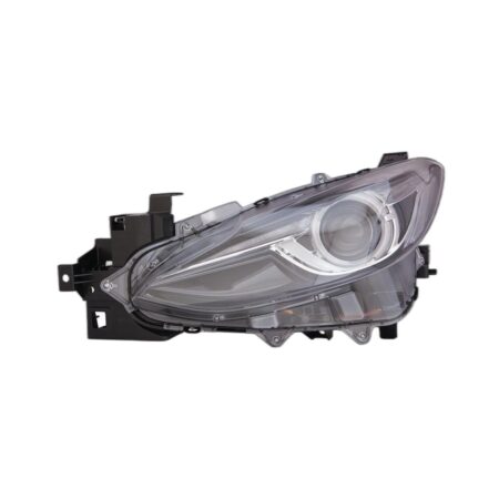 Faro Anteriore Sinistro Mazda 3 2013-2016 - Bixeno Con Luce Diurna A Led Parabola Nera