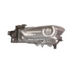 Faro Anteriore Sinistro Mazda 3 2017-2018 - Con Motore Parabola Nera Full Led