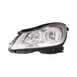 Scheinwerfer Links Mercedes C-Klasse W204 Limousine - Coupe 2011+ - Chromierter Reflektor, Originalnummer A2048204959