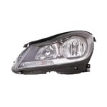 Faro Anteriore Sinistro Mercedes Classe C W204 Berlina - Coupe' 2011+ - Con Motore Elettrico Incluso Parabola Nera