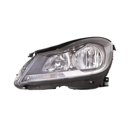 Faro Anteriore Sinistro Mercedes Classe C W204 Berlina - Coupe' 2011+ - Parabola Nera