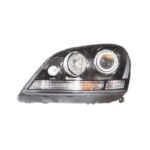 Faro Anteriore Sinistro Mercedes Classe M 2006+ - Xenon Parabola Nera
