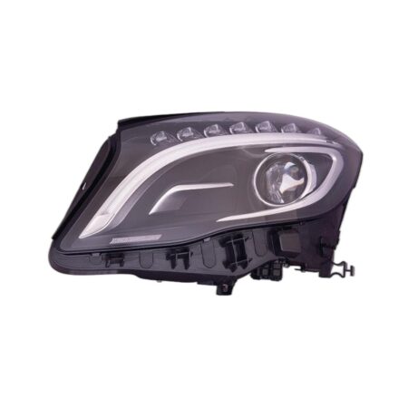 Faro Anteriore Sinistro Mercedes Gla X156 2013-2016 - Bixenon Con Motore Parabola Nera A Led