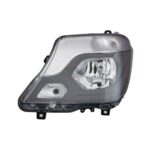 Faro Anteriore Sinistro Mercedes Sprinter 2013-2017 - Parabola Nera Con Motore