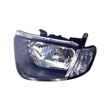 Faro Anteriore Sinistro Mitsubishi L200 2005-2014 - Freccia Bianca (trasparente) – Cabina Singola