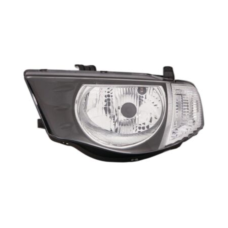 Faro Anteriore Sinistro Mitsubishi L200 2005-2014 - Freccia Bianca (trasparente) – Doppia Cabina