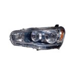 Faro Anteriore Sinistro Mitsubishi Lancer 2008+ - Parabola Nera