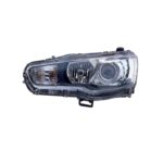 Scheinwerfer Links Mitsubishi Lancer 2008+ – Xenon Schwarzer Reflektor, Originalnummer 8301B427