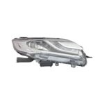 Faro Anteriore Sinistro Mitsubishi Pajero Sport 2015+ - Parabola Cromata Predisposizione Per Regolazione Elettrico