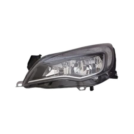 Faro Anteriore Sinistro Opel Astra J 2013+ – Con Bordo Cromato Con Motore E Luce Diurna