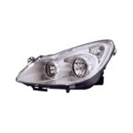 Faro Anteriore Sinistro Opel Corsa 2006-2010 - Parabola Cromata