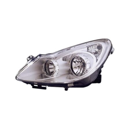 Faro Anteriore Sinistro Opel Corsa 2006-2010 - Parabola Cromata