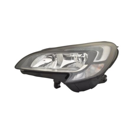 Faro Anteriore Sinistro Opel Corsa 2015-2018 - Con Luce Diurna A Led Con Motore