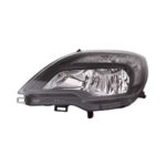 Faro Anteriore Sinistro Opel Meriva B 2010-2013 - Parabola Nera Con Motore Elettrico Incluso