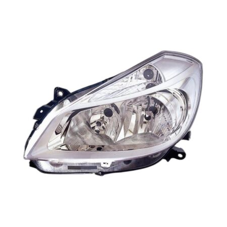Faro Anteriore Sinistro Renault Clio 2005-2008 - Parabola Cromata