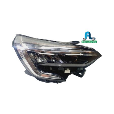 Faro Anteriore Sinistro Renault Clio 2019-2022 - A Led Con Motore Parabola Nera Versione Alternativa