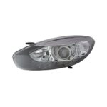 Faro Anteriore Sinistro Renault Fluence 2013+ - Xenon Con Motore Elettrico Incluso Parabola Nera