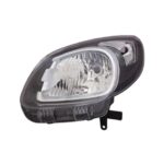 Scheinwerfer Links Renault Kangoo 2012-2020 - Schwarzer Reflektor, Originalnummer 260607949R