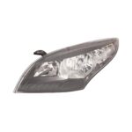 Faro Anteriore Sinistro Renault Megane 2008-2011 - Parabola Nera Con Motore Elettrico Incluso