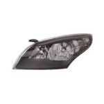 Faro Anteriore Sinistro Renault Megane 2012-2013 - Parabola Nera Con Motore Elettrico Incluso