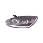 Faro Anteriore Sinistro Renault Megane 2014-2015 - Parabola Nera Con Motore Elettrico Incluso