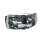 Faro Anteriore Sinistro Renault Truck D Wide 2013+ - Manuale Con Fendinebbia Parabola Nera