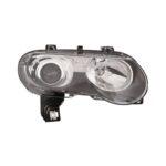 Faro Anteriore Sinistro Rover 75 2004+ - Parabola Nera Con Motore