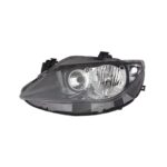 Faro Anteriore Sinistro Seat Ibiza 2008-2011 - Doppia Parabola Nera