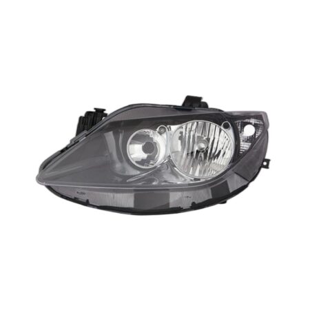 Faro Anteriore Sinistro Seat Ibiza 2008-2011 - Doppia Parabola Nera
