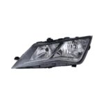 Faro Anteriore Sinistro Seat Leon 2012-2016 - Parabola Nera Con Motore