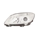 Faro Anteriore Sinistro Skoda Fabia - Roomster 2010+ - Doppia Parabola Con Motore Elettrico Incluso