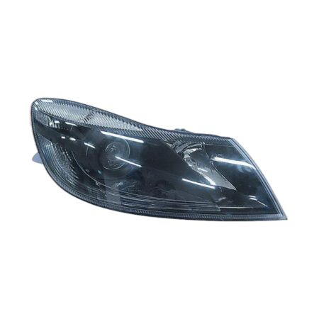 Faro Anteriore Sinistro Skoda Octavia 2009-2012 - Con Motore Elettrico Incluso Parabola Nera